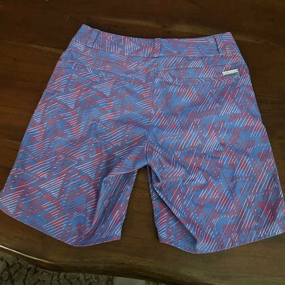 adidas Women's 7" Printed Shorts Size 0 (XS) - Picture 5 of 7